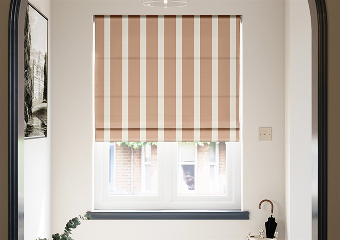 The British Stripe Co. Henry, Polzeath No.2 - Twist&Fit Roman Blind - Image 3